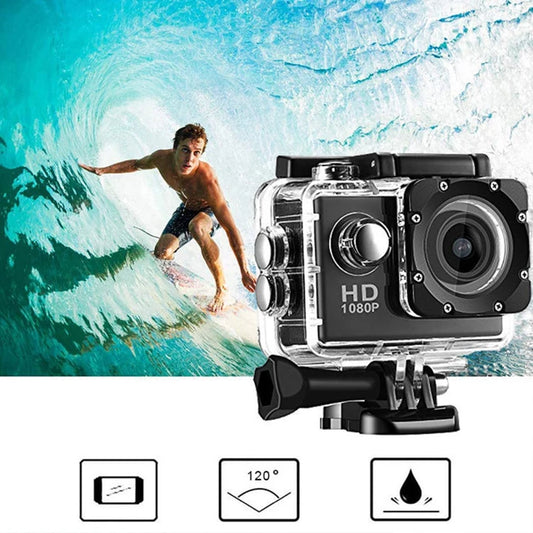 Original Ultra HD 4K Action Camera 1080P WIFI 2.0-inch Screen 170D Waterproof Diving 4K Sports Camera Multi-functional Gro pro