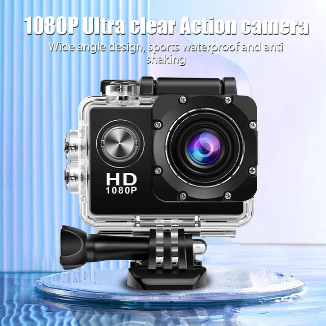 Original Ultra HD 4K Action Camera 1080P WIFI 2.0-inch Screen 170D Waterproof Diving 4K Sports Camera Multi-functional Gro pro