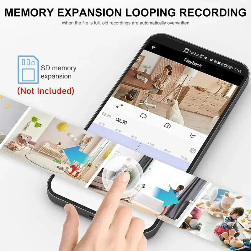 A9 WiFi Mini Camera Wireless Video Recorder Voice Recorder Security Monitoring Camera Smart Home For Infants