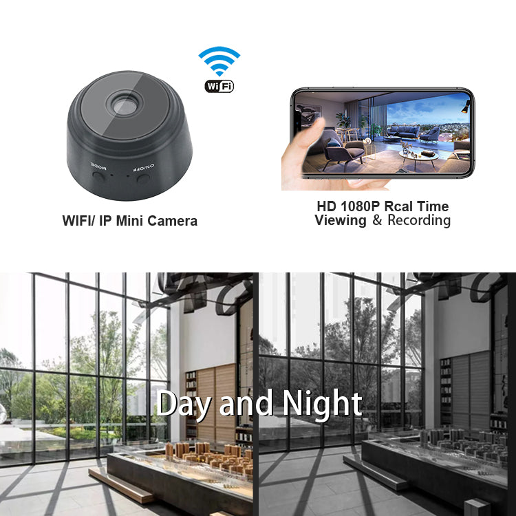 A9 WiFi Mini Camera Wireless Video Recorder Voice Recorder Security Monitoring Camera Smart Home For Infants